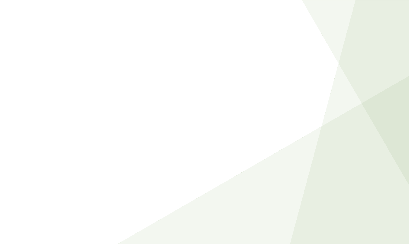 This is an abstract geometric image featuring a large black pentagonal shape dominating the left side of the frame, with pastel green and off-white areas occupying the right side.